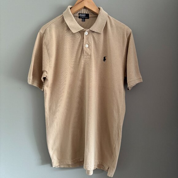 Sand Polo Tee - Picture 1 of 10